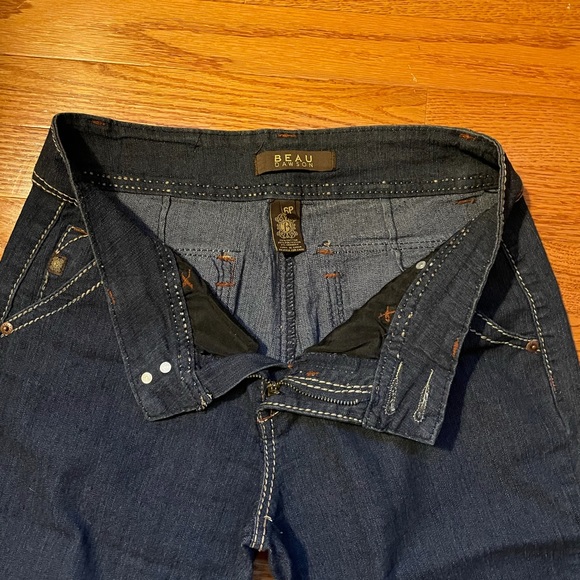 Beau Dawson Jeans, Size 6 Petite, Blue - Picture 4 of 10